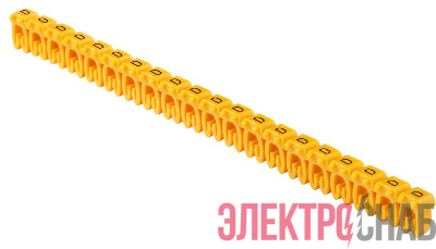 Маркер открытого типа KE 0.75-1.5кв.мм символ &amp;quot;D&amp;quot; (уп.200шт) IEK UMK-KE1-D