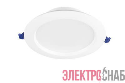 Светильник светодиодный FD 10 R 18W OP 940 D150 WH IP44 G2 180х49х144мм 18Вт 4000К Ra 90 IP44 встраив. даунлайт бел. Русский Свет 11041025519