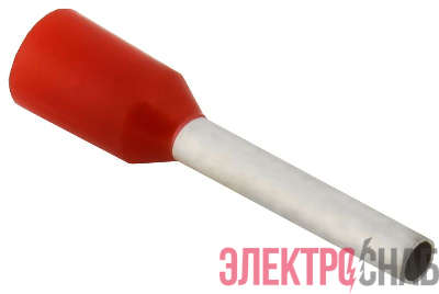 Наконечник НШВИ 1.0-10 темн. красн. (уп.100шт) IEK UGN11-001-010-100