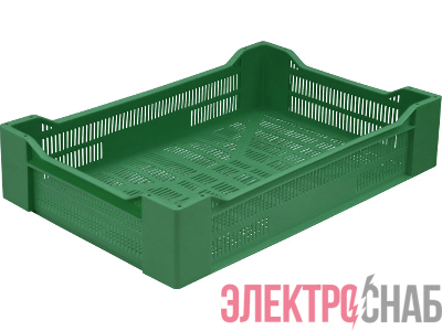 Ящик 600х400х135  зелёный 119 119