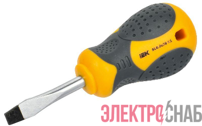 Отвертка шлицевая SL6.0х38 K1 ARMA2L 3 IEK A2L3-SC10-K1-SL-60-038