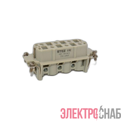 Вставка контактная постоянное число полюсов HDC-SB-6FS СТЭЗ 187150231