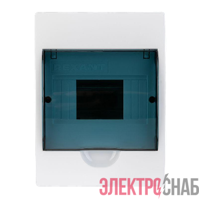 Бокс пластиковый ЩРН-П-6 IP41 бел. Rexant 11-0306