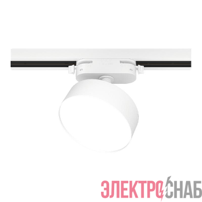 Светильник трековый светодиодный ARTLINE поворотный 75х75х30мм 10Вт 700Лм 4000К 230В алюм. 4.5кв.м бел. Ritter 59724 1