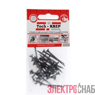 Саморез гипсокартон-дерево 3.8х45 (пакет) (уп.20шт) Tech-Krep/Zitar 102373