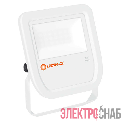 Прожектор светодиодный FLOODLIGHT ДО 10Вт 4000К 1100Лм IP65 бел. LEDVANCE 4058075097421