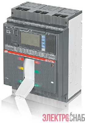 Выключатель автоматический 3п T7S 1600 PR231/P LS/I In=1600А 3p F F ABB 1SDA062994R1