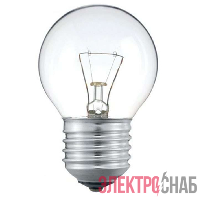 Лампа накаливания Stan 40Вт E27 230В P45 CL 1CT/10X10 Philips 926000006412 / 871150001188650