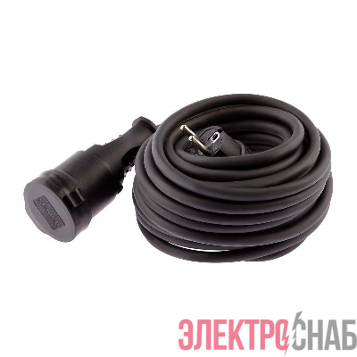 Удлинитель-шнур 1х10м с заземл. 16А IP44 UPx-1e-3х1.5-10m-IP44(KG) КГ 3х1.5 (бухта) Эра Б0050857