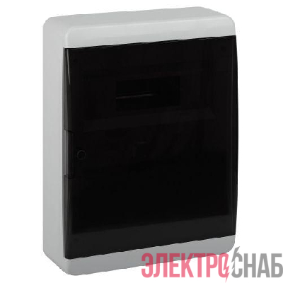 Корпус навесной COMFORT ЩРН-П-24 IP41 пластик.прозр. крышка бел. Эра Б0067244
