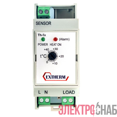 Термостат для управления системой электрообогрева на трубопроводах/резервуарах с фиксирован. гистерезисом Extherm Th-fix