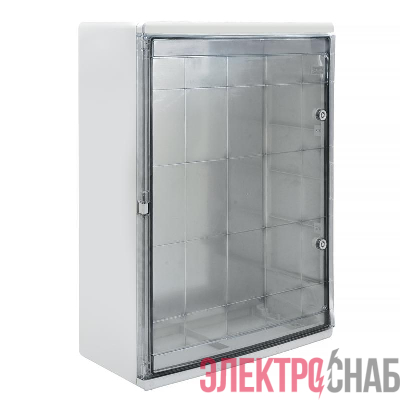 Корпус ударопрочный ЩМПп 600х500х220 IK10 IP65 прозр. дверь АБС пластик PRIZMA TOKOV ELECTRIC TKE-PZ-CPB11-IK10-IP65