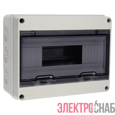 Бокс модульный накладной PDB/W 4012 GR (ЩРН-ПГ-12) IP65 пластик. Pro JazzWay 5072084
