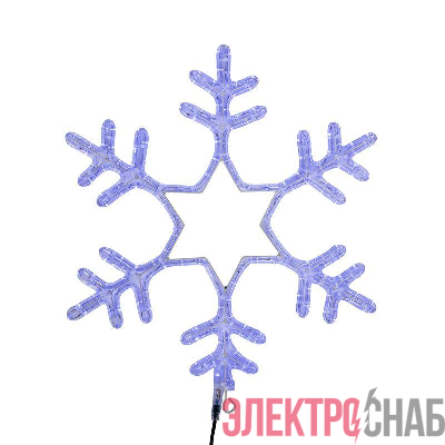 Фигура светодиодная "Снежинка LED" 55х55см LED син. 25Вт 220В IP65 Neon-Night 501-335