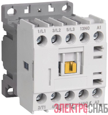 Миниконтактор МКИ-10610 6А 230В/АС3 1НО KARAT IEK KMM11-006-230-10