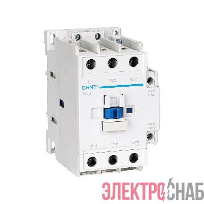 Контактор NC8-80/W 3п 80А кат. 100-250В AC/DC 1НО+1НЗ (R) CHINT 506516
