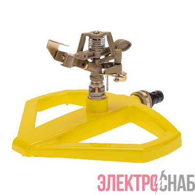 Дождеватель латунный импульсный на метал. подставке Профи ЧЕТЫРЕ СЕЗОНА 62-0314-F