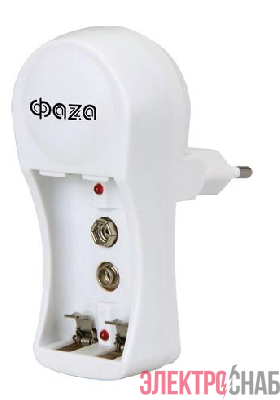 Устройство зарядное B-50 Ni-Cd/Ni-MH (2хAA/2хAAA/1х9В "Крона") индикатор зарядки складывающ. вилка ФАZА 2858726