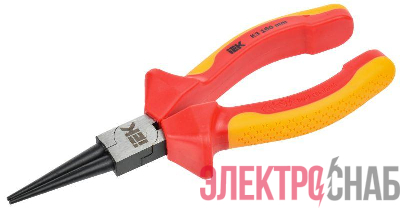 Круглогубцы диэлектрические 160мм K3 ARMA2L 3 IEK A2L3-RN20-K3-160