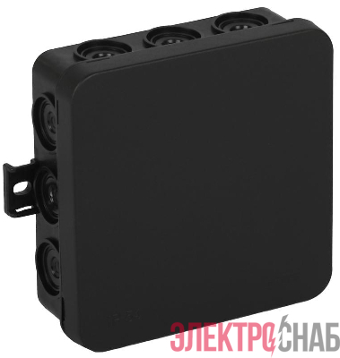 Коробка распределительная ОП Тусо 100х100х35мм УХЛ1 черн. Ruvinil 67095Ч