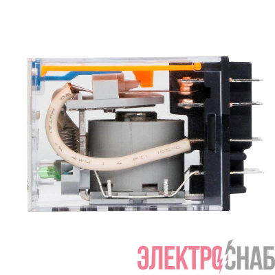 Реле одиночное 24В DC до 5А 4 прекидн. контакта DKC IR-24DC-4CO