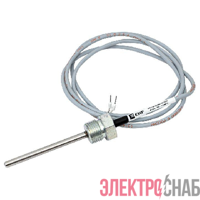 Датчик температуры жидкости погружной кабельный 80мм EKF RTD10-SCR80-PT100