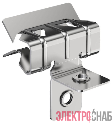 Зажим балочный верт. 1-5мм с отгибом и резьбой М8 HDZ IEK CME21-BZOR-08-HDZ
