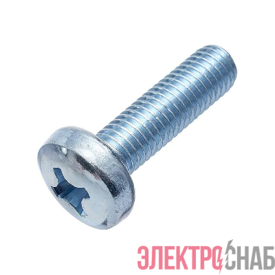 Винт с полукруглой головкой М5х30 DIN 7985 класс прочн. 4.8 цинк (пакет) (уп.100шт) СТРОЙМЕТИЗ UTORM3101478