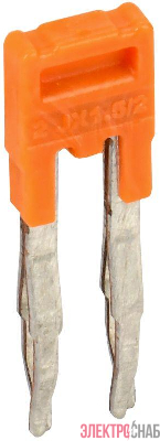 Перемычка гребенчатая для CP 1.5кв.мм 2PIN IEK YCT20-00-K03-001-EC-2P