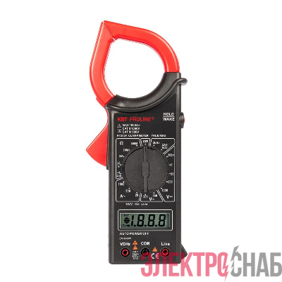 Клещи токовые цифровые "PROLINE" KT 266F КВТ 79133
