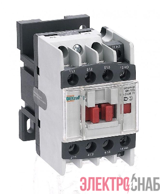 Контактор КМ-103 9А кат. 380В AC 1НО+1НЗ AC-3 DEKraft 22104DEK