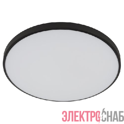 Светильник светодиодный Классик SPB-6 BK 24Вт 5000К Slim Base потолочн. без ДУ Эра Б0069771