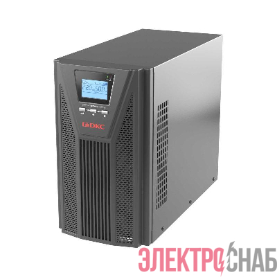 ИБП Онлайн для Small Tower 2000 ВА/1800Вт 1/1 4xSchuko EPO USB RS-232 RJ45 6х7А.ч DKC SMALLT2A10S