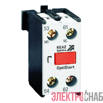 Блок контактный OptiStart K-FX-1011 фронтал. 1НО+1НЗ для F-09..(A)F-150 и FR КЭАЗ 335320