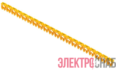 Маркер открытого типа KE 4-6кв.мм символ "E" (уп.200шт) IEK UMK-KE3-E