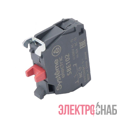 Блок контактный 1 НЗ SE SBE102