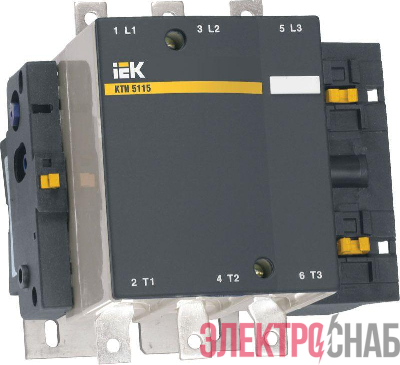 Контактор КТИ-5225 225А 230В/АС3 IEK KKT50-225-230-10