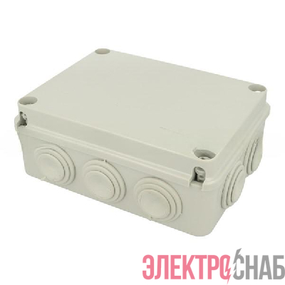 Корпус распаячной коробки 190х145х80мм кабельный ввод пластик Cetinkaya Pano CP1052