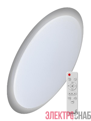 Светильник светодиодный PREMIUM GALAXY 120Вт 230В 3000-6500К 9600лм IP40 560х85мм настенно-потолочный управляемый с пультом ДУ КОСМОС KSGala120W