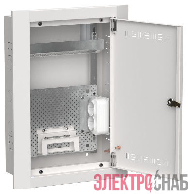 Корпус мультимедиа ЩРв-24 (1х24) TITAN 5 бел. IEK TI5-51-V-024-30