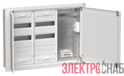 Корпус комбинированный ЩРв-72 (3х36) TITAN 5 бел. IEK TI5-51-V-3X036-30