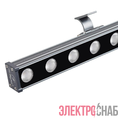 Прожектор линейный AR-LINE-760-18W Warm3000 (GR 30 deg 230В) IP65 металл Arlight 045372