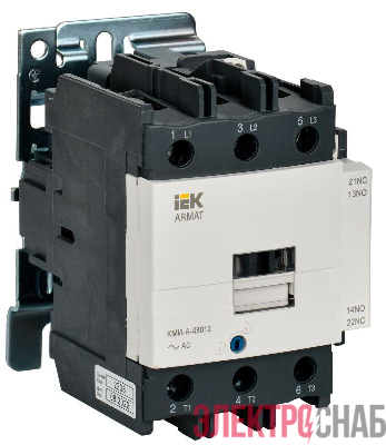 Контактор КМИ-А-48012 LC1D 80А кат. 400В AC 1НО+1НЗ AC-3 IEK AR-ACC-41-080-400-11
