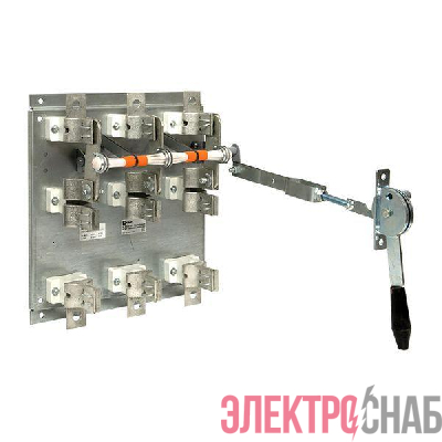 Разъединитель-предохранитель РПС-6 630А правый привод без ППН Basic EKF rps-r-630