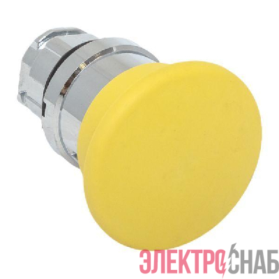 Механизм кнопки исполнительный XB4 "Грибок" возврат. без фиксации без подсветки желт. PROxima EKF XB4BC-Y