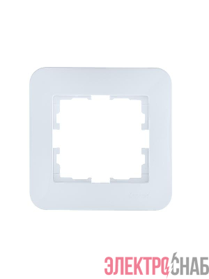 Рамка 1-м ASTI горизонт. бел. LEZARD 7081-0200-146