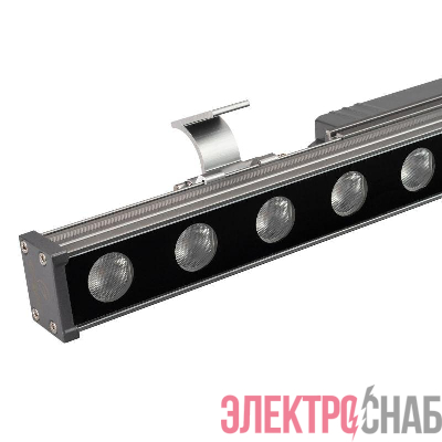 Прожектор линейный AR-LINE-760-18W Warm2700 (GR 30 deg 230В) IP65 металл Arlight 051762