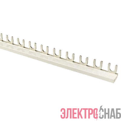 Шина соединительная типа FORK для 1-ф нагр. 100А 54 мод. EKF fork-01-100