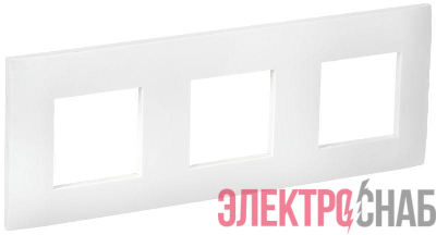 Рамка 3-м SKANDY SK-F03W арктич. бел. IEK SK-M32-K01