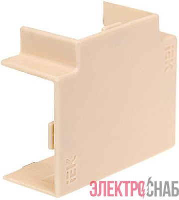 Угол для кабель-канала Т-образ. 40х16 КМТ сосна (уп.4шт) ELECOR IEK EL-KK10D-T-040-016-K34